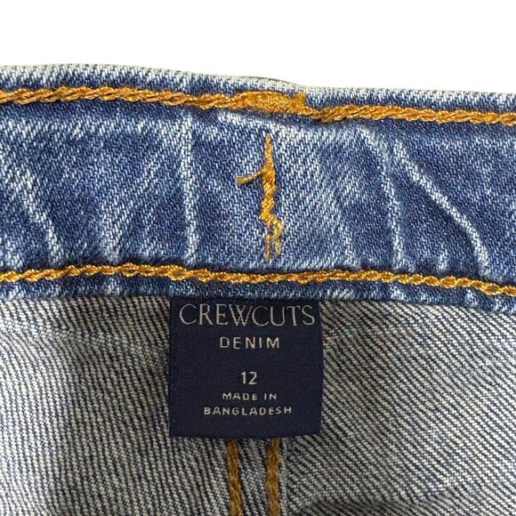 Crewcuts Wide Leg Girl Jeans Size 12 New With Tag - Picture 5 of 7